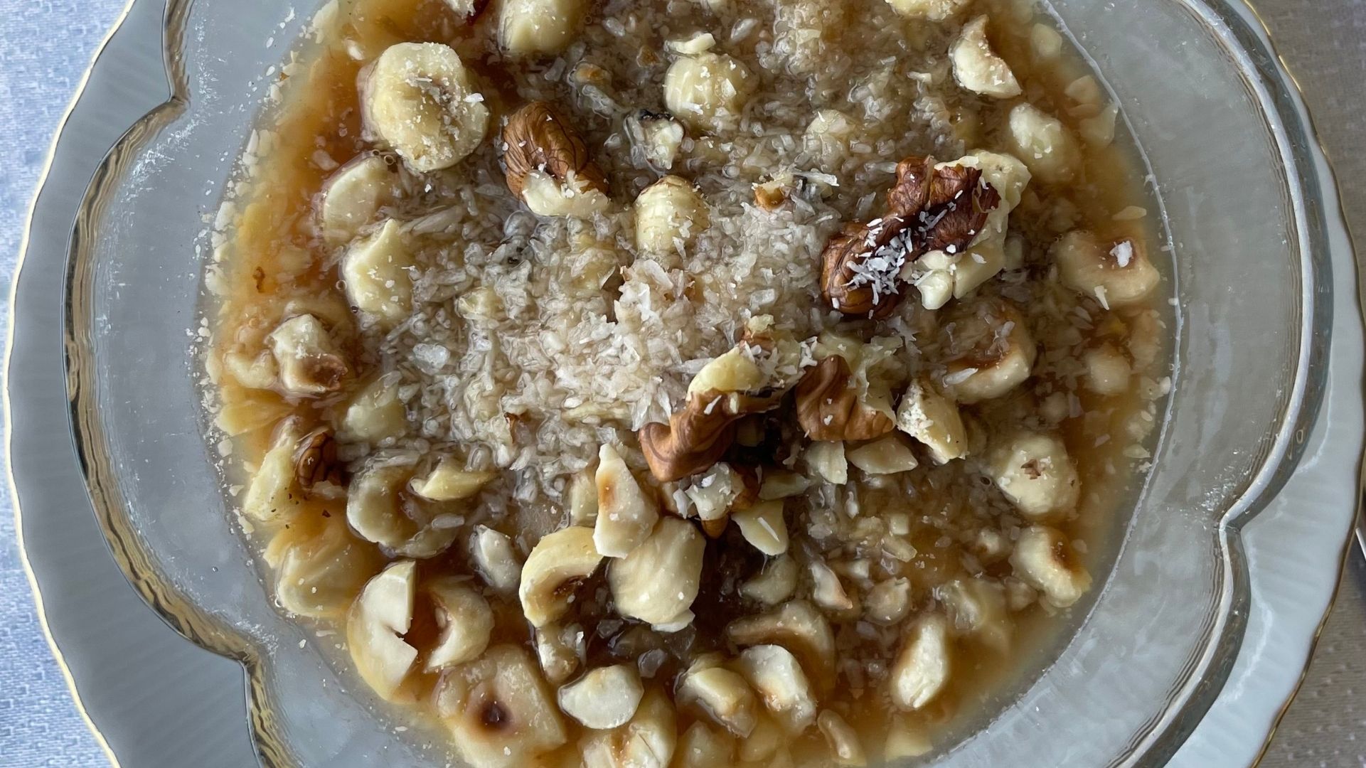 Glutensiz, Rafine Şekersiz Aşure